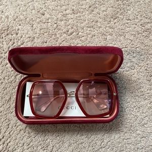 Authentic Gucci Square Sunglasses 55mm